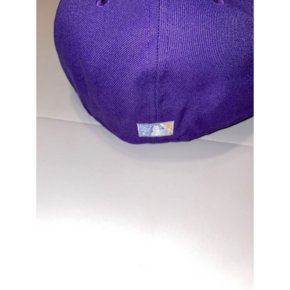 New Era 9FORTY Toronto Blue Jays Snapback Hat Purple Black Gold 40th Season - Picture 3 of 5